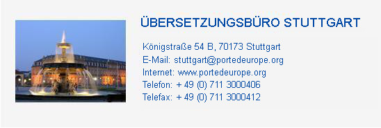 Übersetzungsdienstleister Stuttgart
